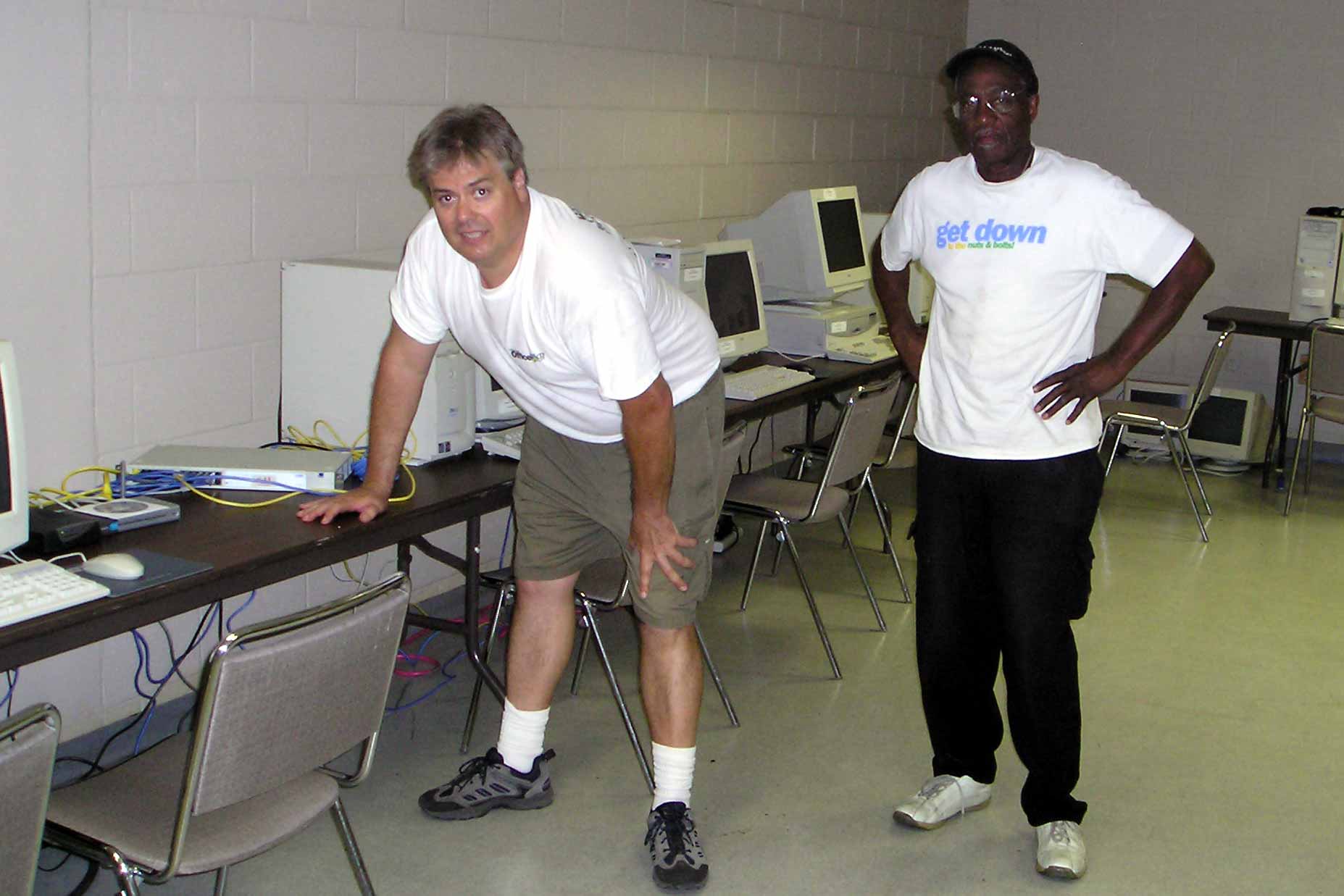 Dan Hanson and Ken Eskridge