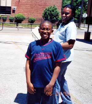 Jordan Horn with Angela Horn